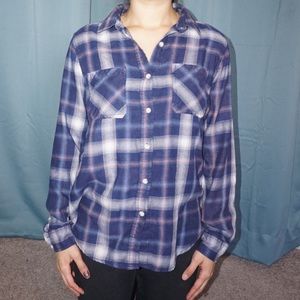 Plaid long sleeve